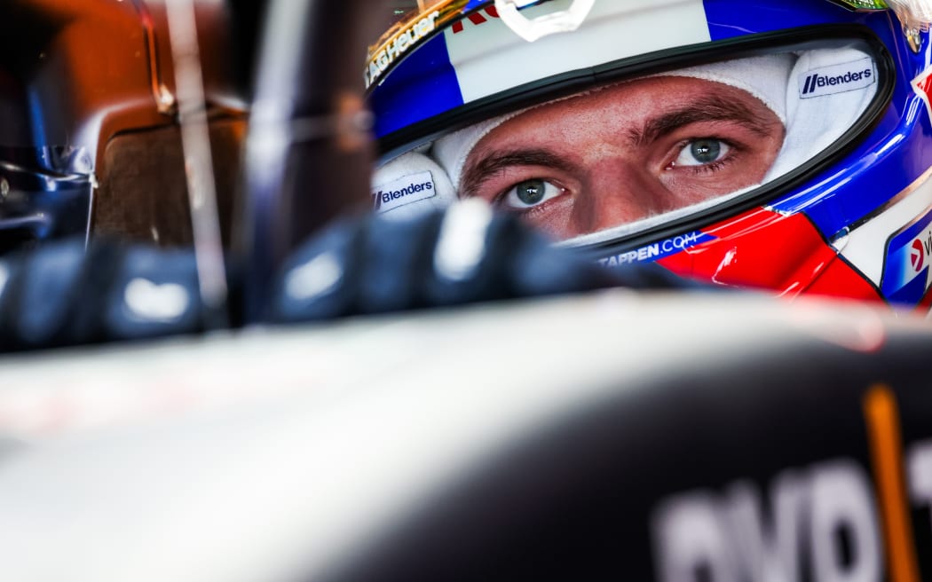 Red Bull driver Max Verstappen.