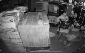 Two individuals dressed in balaclavas and gloves broke the locks of Hoon Hay Foodbank's walk-in freezer and chiller on Sunday.