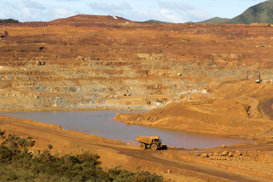Nickel mine in New Caledonia