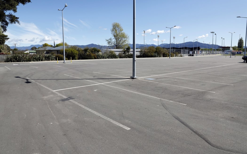 ​Four freedom camping sites have been proposed for the Lansdowne Park car park in Blenheim.