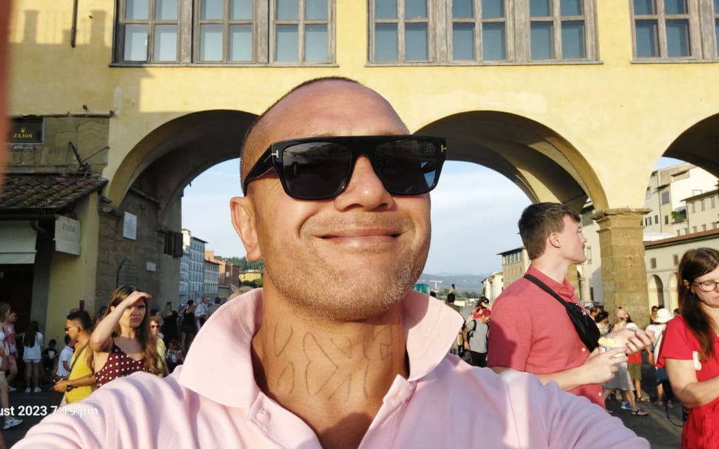 Te Manga Herewini in Florence in 2024