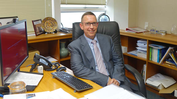 University of Waikato Vice Chancellor Neil Quigley.