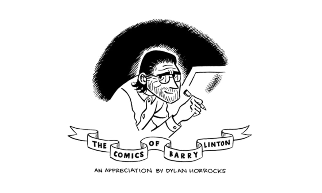 Barry Linton cartoon by Dylan Horrocks