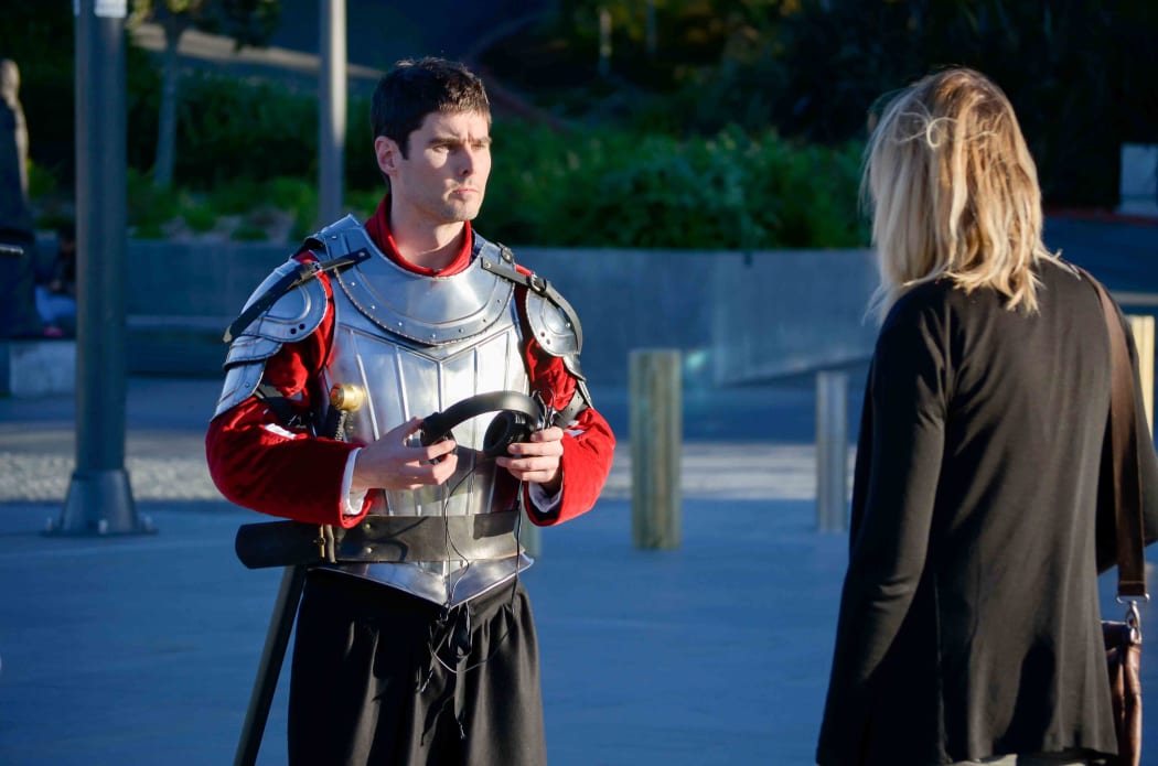 Philip Collins as Reginald 'the Knight'