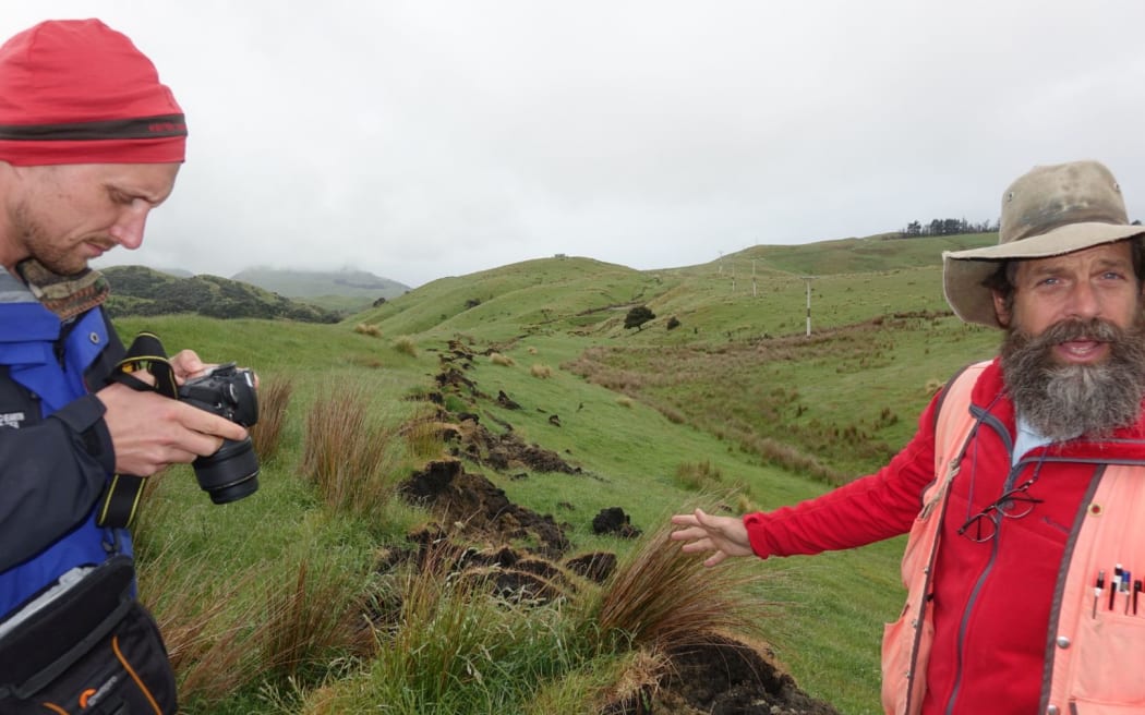 GNS scientists Jamie Howarth and Russ Van Dissen discuss the forces that have re-shaped the land.