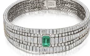 A Metropolitan police handout showing one of the diamond rings stolen in the raid on a Primrose Hill home.