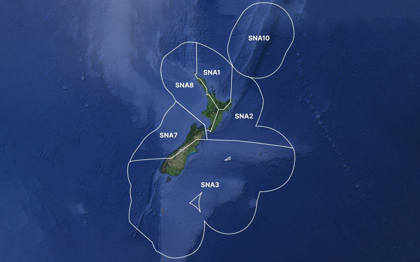 Snapper Quota Management Areas
