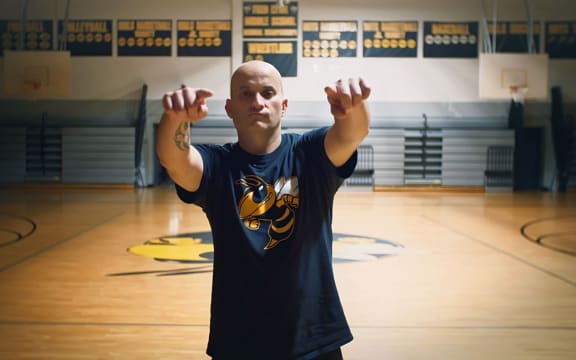 The tattooed skateboarding Principal, Hamish Brewer, who's shaking up education in Virginia