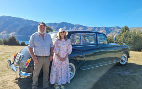 Lake Hawea resident Gerry Shaw purchased his Phantom V Rolls Royce six months ago and he says it's a beauty.