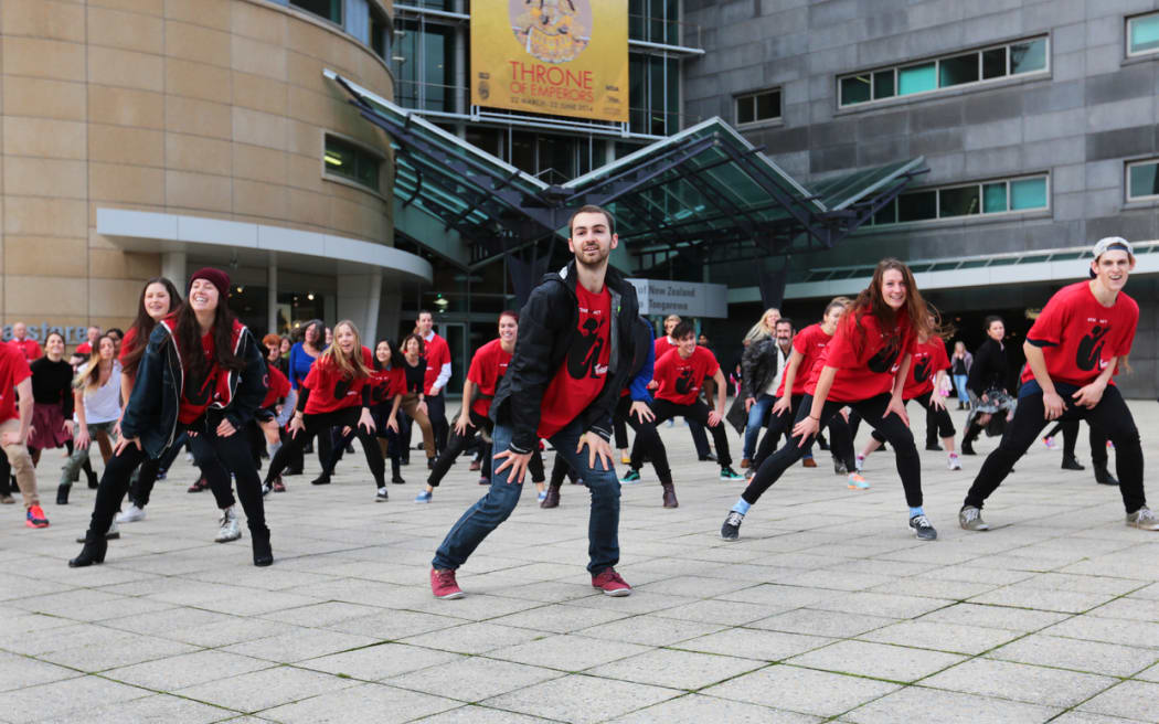 The event was held outside Te Papa.