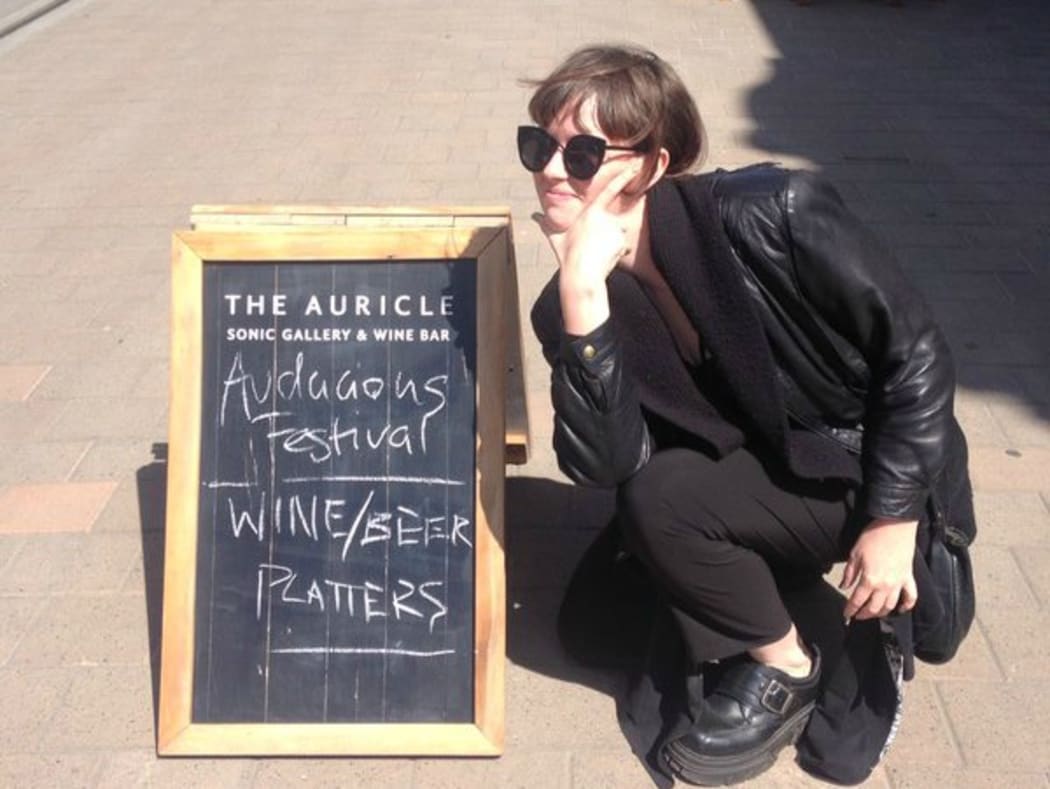 Gemma Syme at the Audacious Festival of Sonic Arts 2015