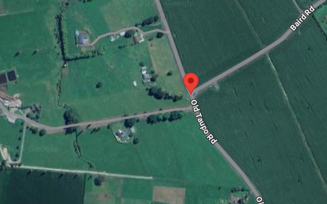 The assault happened near the intersection of Old Taupo Road and Baird Road.