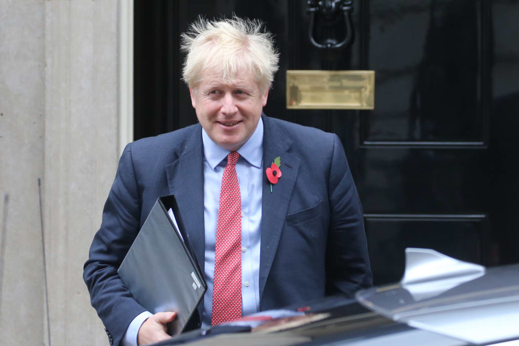 Britain's Prime Minister Boris Johnson leaves 10 Downing Street ion October 29, 2019.