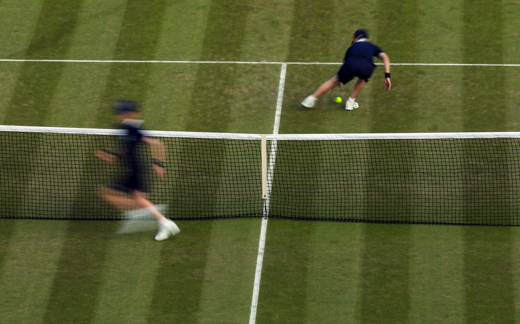 Ball boys at Wimbledon.