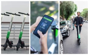 Lime e-scooters