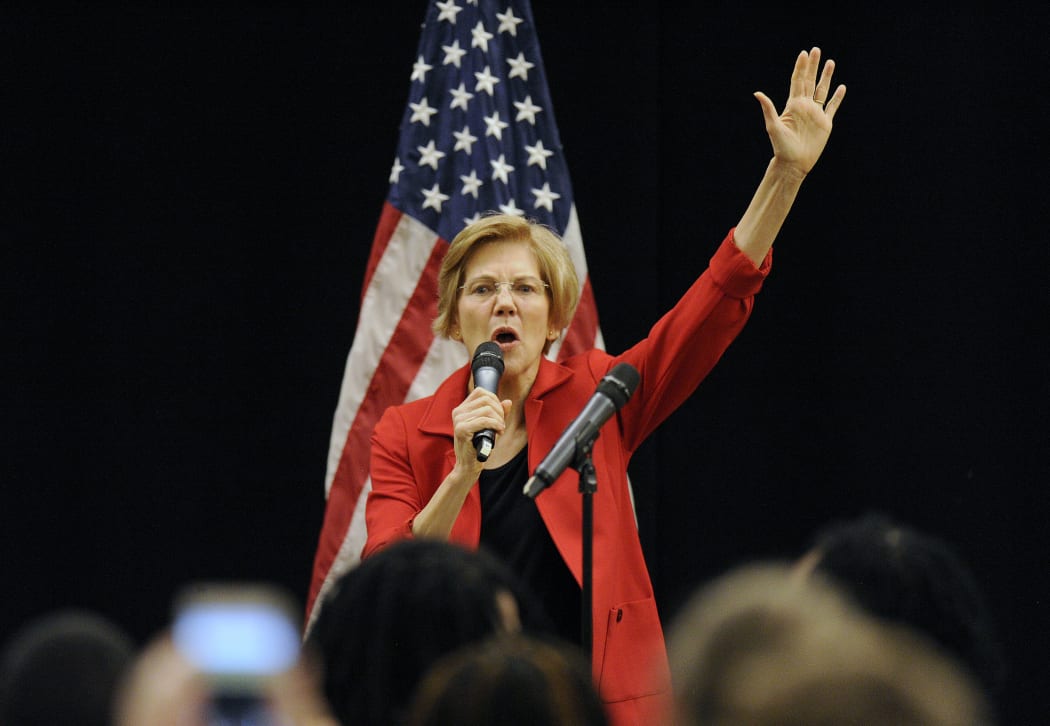 US Senator Elizabeth Warren.