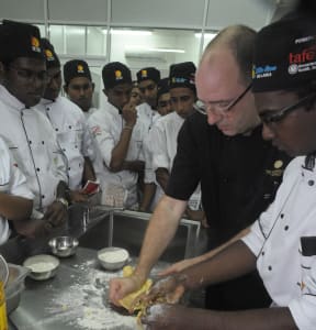 Chef Volker Marecek of The Langham, Auckland