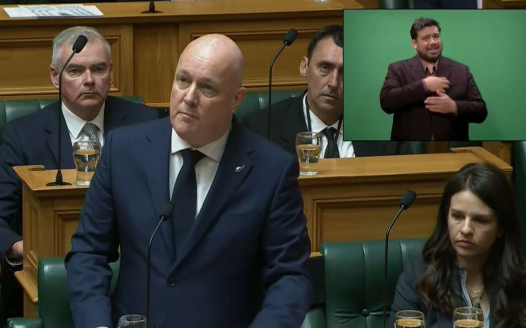 Prime Minster Christopher Luxon delivers Crown apology to abuse survivors