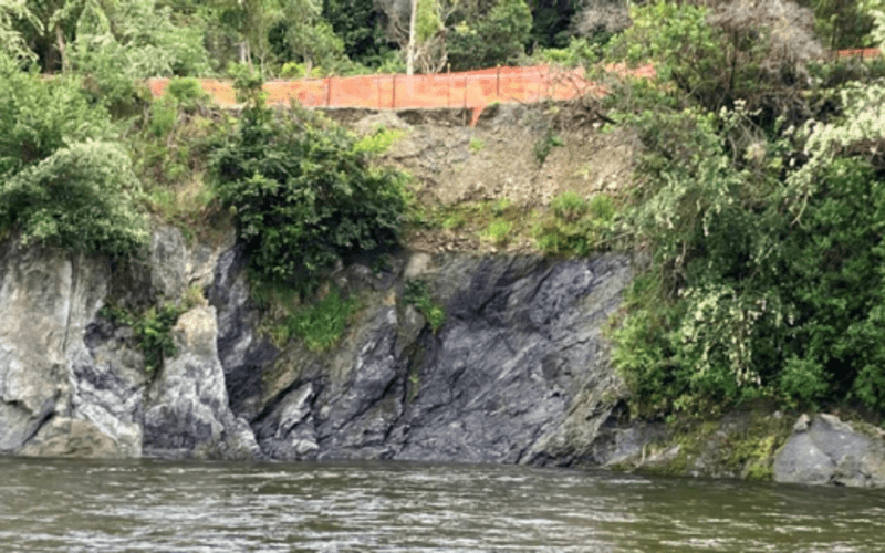 Wellington cliff erosion leads to $2m project to protect a main sewer ...