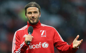 Former England captain David Beckham.