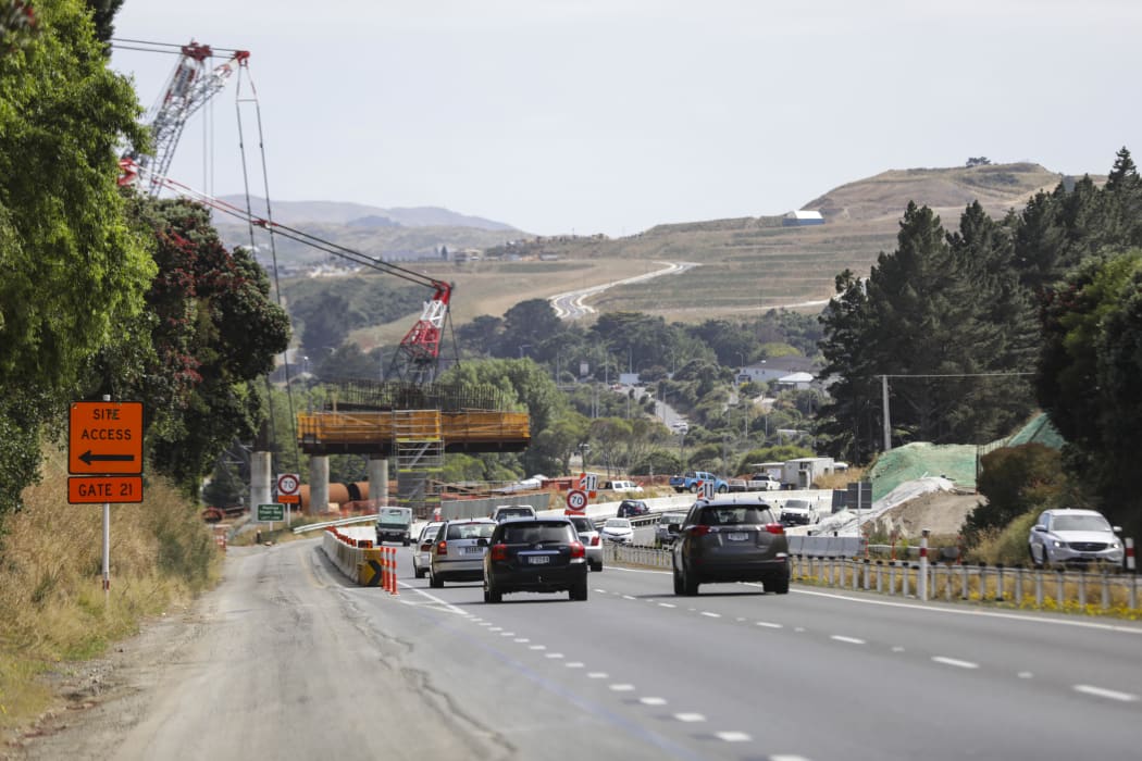 Transmission Gully construction