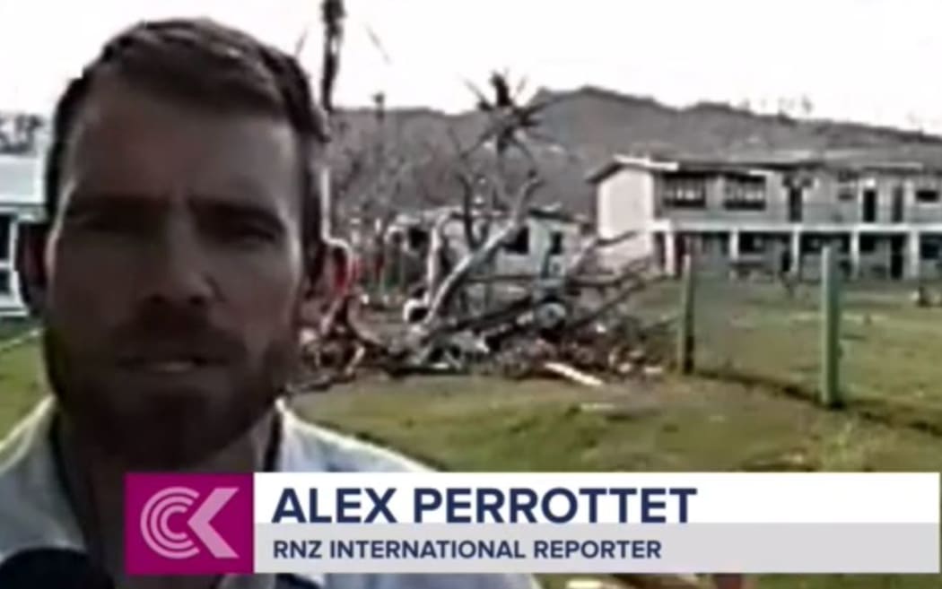 Alex Perottet reporting from Vanuabalavu.
