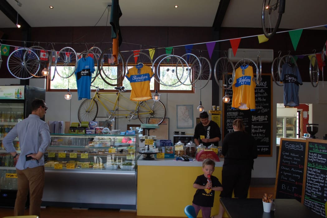 Bikeconimics feature. Tandem Café