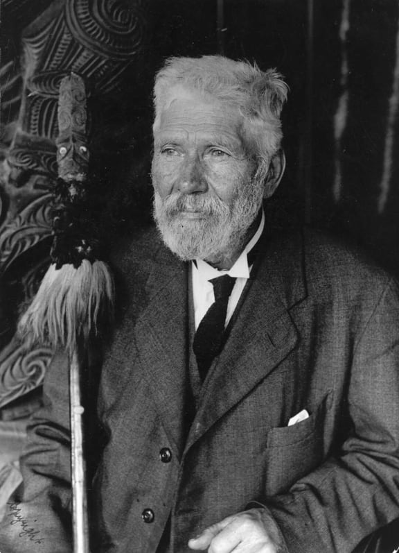 Hare Hongi  - Henry Matthew Stowell (Ngāpuhi) c.1919.