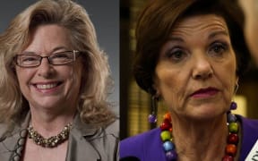 Paula Rebstock and Anne Tolley