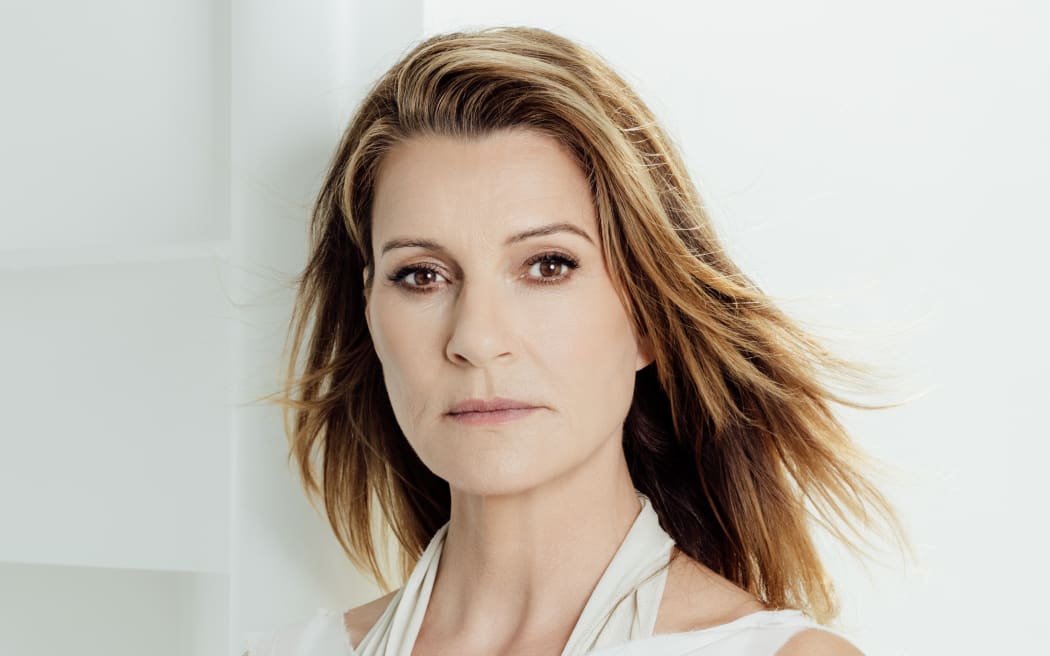 Sara Wiseman as Dr Lorna James in the Auckland Theatre Company performance of Lucy Prebble's play The Effect