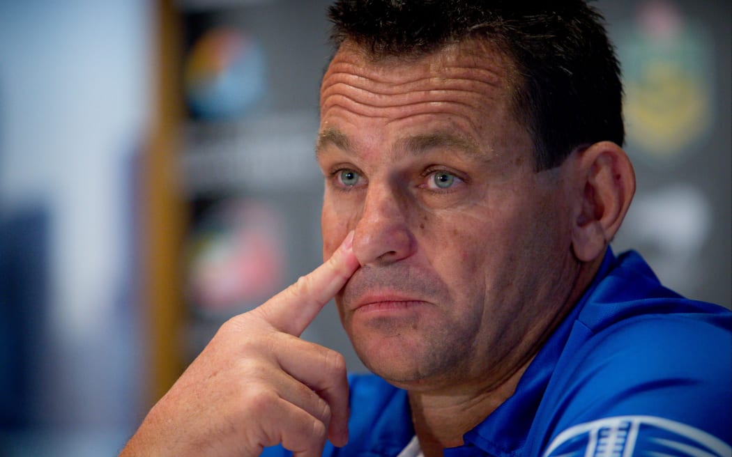 Samoa rugby league coach Matt Parish.