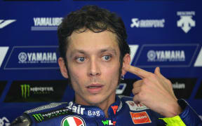 Italian MotoGP rider Valentino Rossi