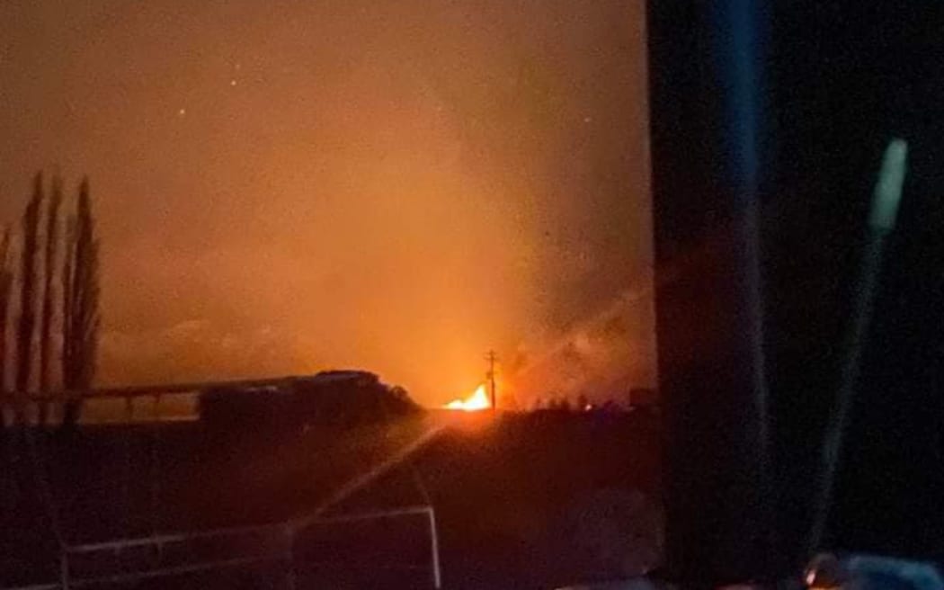 Pukaki Downs fire.