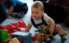 Prince George at Government House.