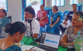 The Office of the Electoral Commission conducting voter registrations in Auala, Vaisala, Fagasa, and Sataua in June.