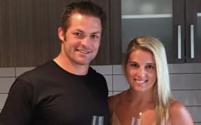 Richie McCaw and Gemma Flynn