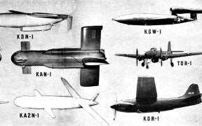 US Navy drones in 1945