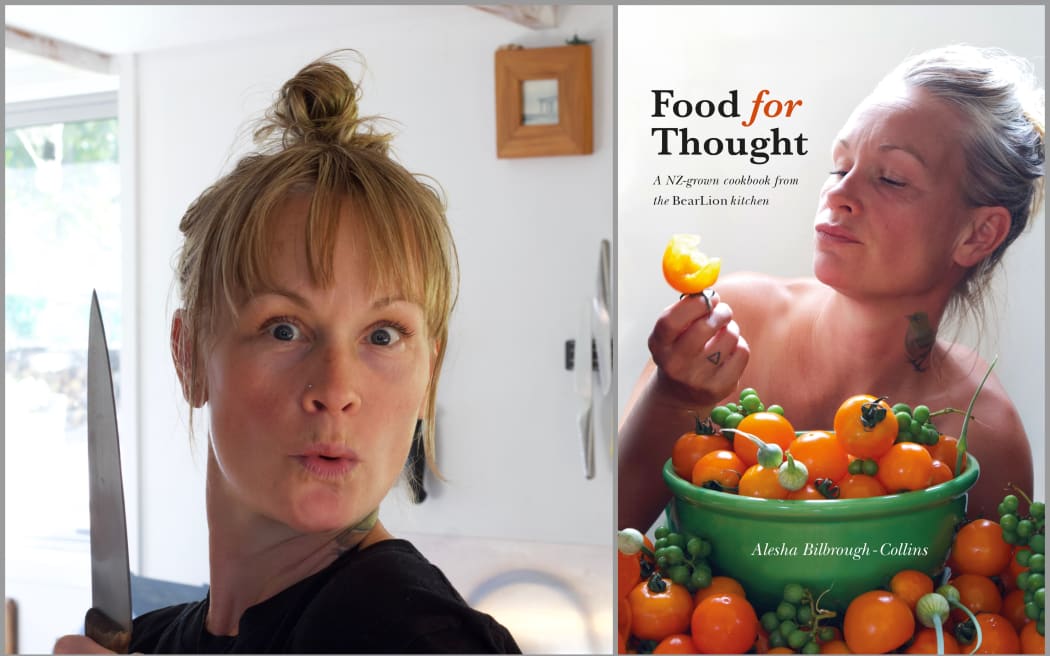 Author image and book cover