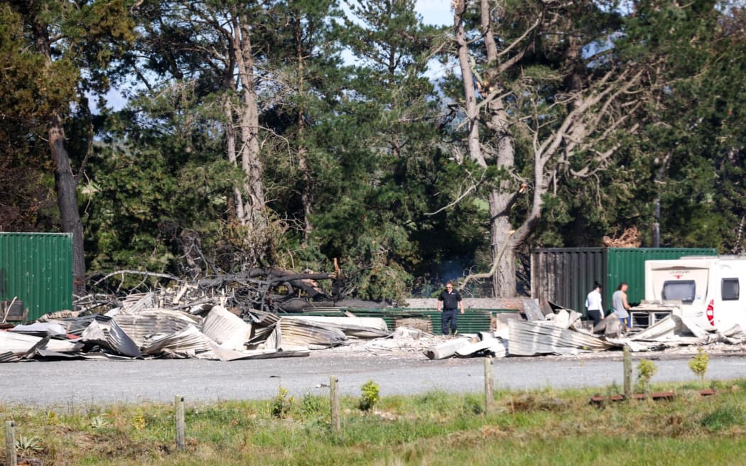 Fires in Kaikoura