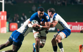 The Samoans defeated Namibia 26-8 at The Sevens Stadium in Dubai early on Friday, 14 November (Thursday, UAE time).