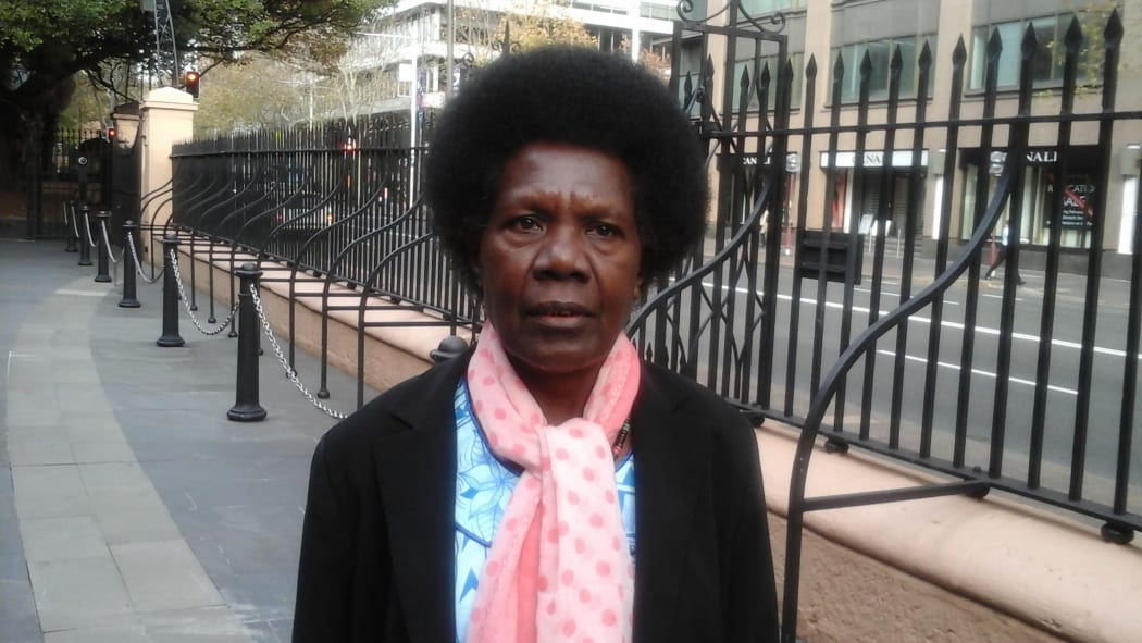 First woman to win an open seat in Bougainville, Josephine Getsi