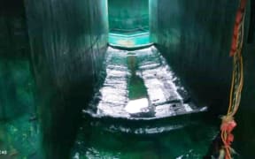 The cramped inside of the narco sub. (Supplied)