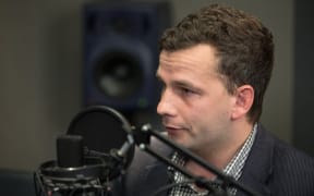 David Seymour in the RNZ Auckland studio.