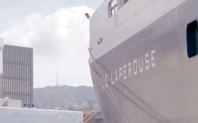 Le Laperouse luxury yacht in Wellington.