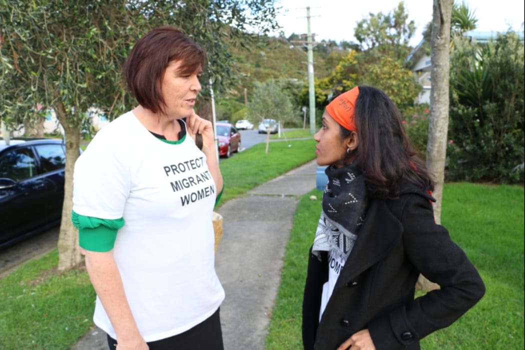 Green MP Jan Logie speaks with Wendy Vyas, Shakti