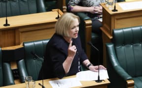 The Leader of the Opposition Judith Collins in the House