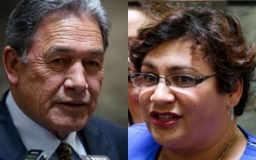 Winston Peters and Metiria Turei.