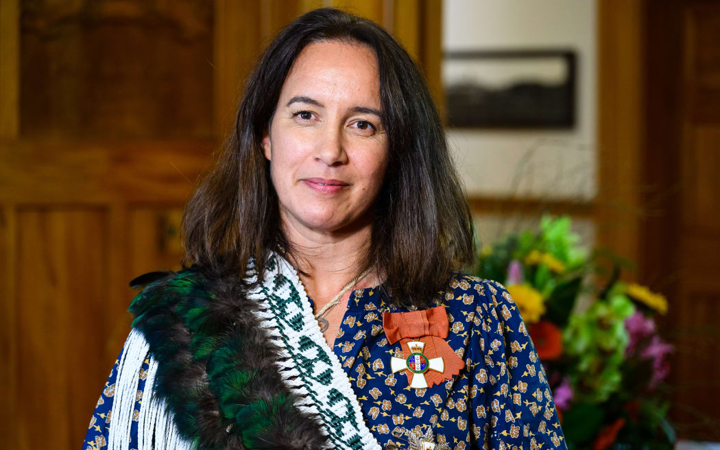 Dame Farah Palmer of Palmerston North, DNZM, for services to sport, particularly rugby at the Investiture Ceremony at Government House, Wellington.