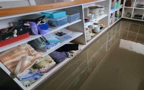 The flooding inside the Wairoa Yacht Club on Kopu Road reached its highest level the club had seen, says commodore Adrian Mayhead.