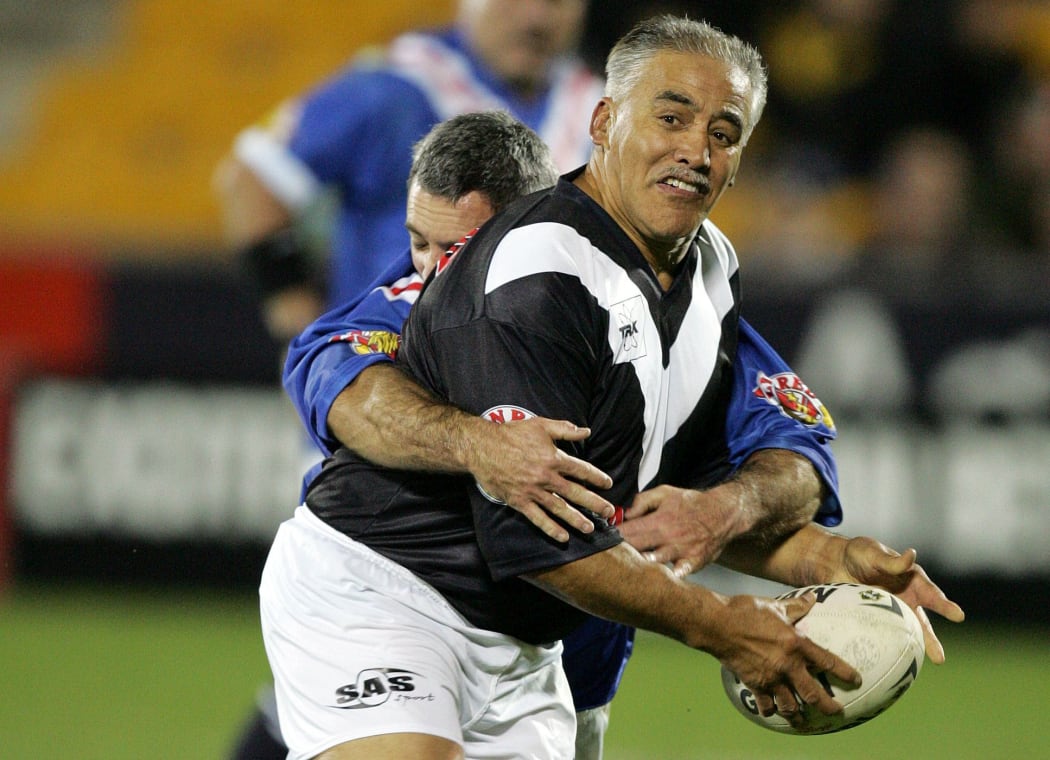 Kiwis legend Kevin Tamati.